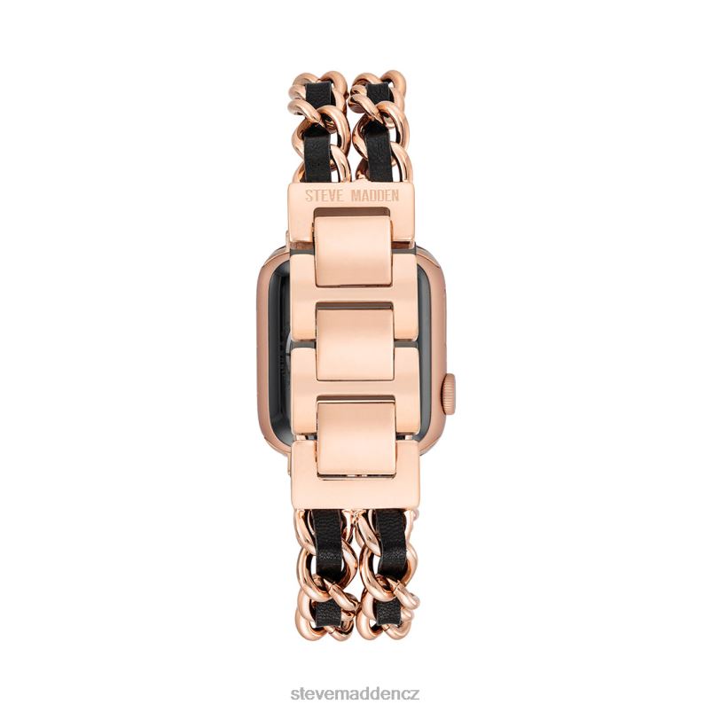 doplněk zlato LR2BN827 unisex Steve Madden Pásek na hodinky Apple Watch 42-44 mm