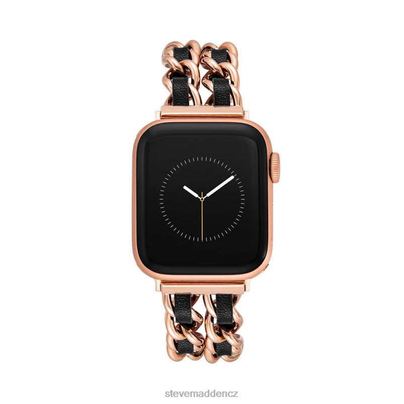 doplněk zlato LR2BN836 unisex Steve Madden Pásek na hodinky Apple Watch 38-40 mm