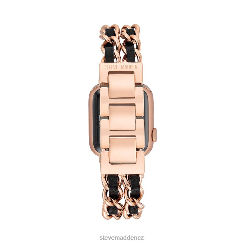 doplněk zlato LR2BN836 unisex Steve Madden Pásek na hodinky Apple Watch 38-40 mm